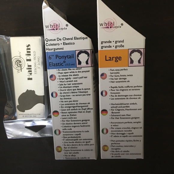 NEW Bun Twist Knot Hairstyle Maker + Bands Pins - Picture 2 of 3